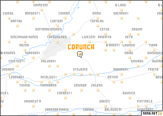 map of Corunca