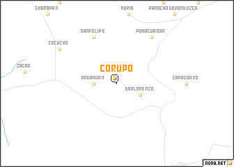 map of Corupo