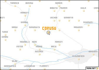 map of Coruşu