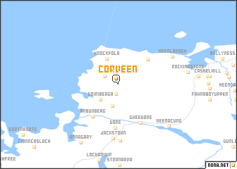 map of Corveen