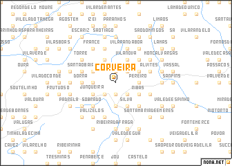 map of Corveira