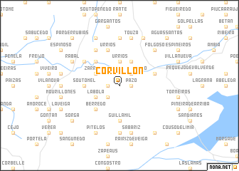 map of Corvillón