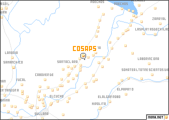 map of Cosaps