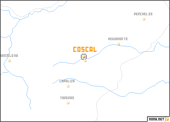 map of Coscal