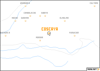 map of Coscaya