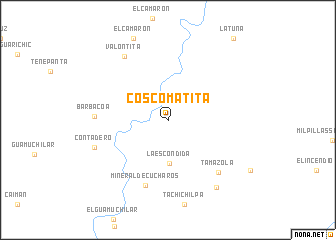 map of Coscomatita