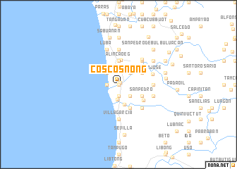 map of Coscosnong