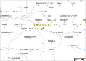 map of Coscurita