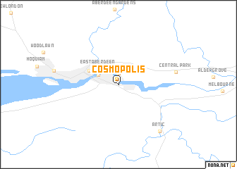 map of Cosmopolis