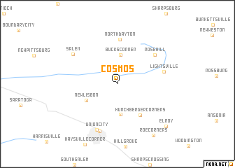 map of Cosmos