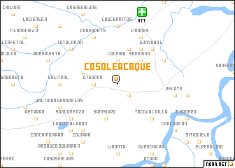 map of Cosoleacaque