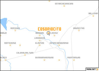 map of Cosoriocito