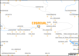 map of Cospedal