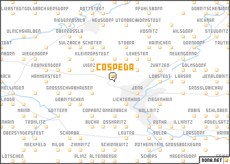 map of Cospeda