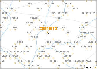 map of Cospeito