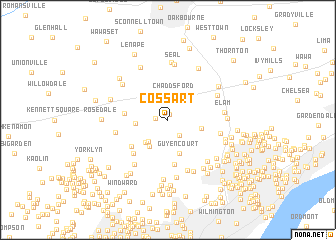 map of Cossart