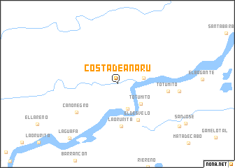 map of Costa de Anarú