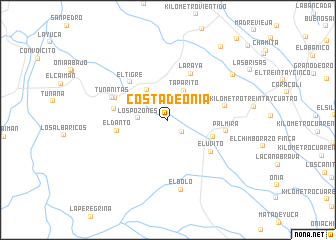 map of Costa de Onia