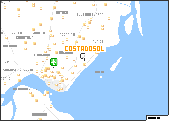 map of Costa do Sol