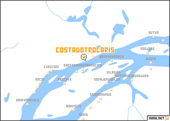 map of Costa do Trocaris