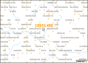 map of Costilhão