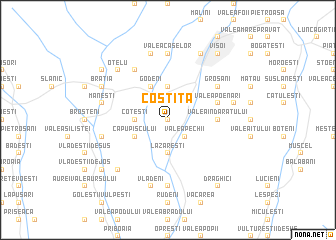 map of Costiţa