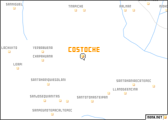 map of Costoche