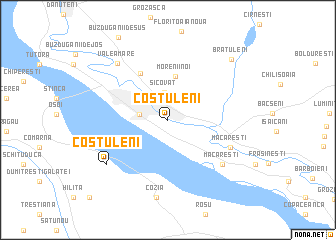 map of Costuleni