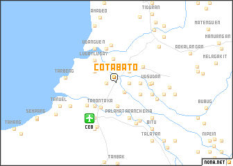 map of Cotabato