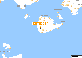 map of Cota Cota