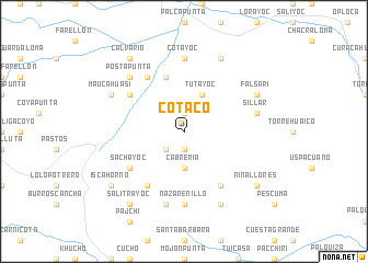 map of Cotaco