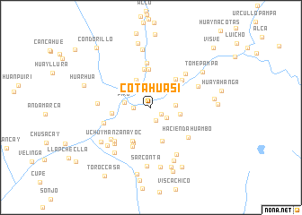 map of Cotahuasi