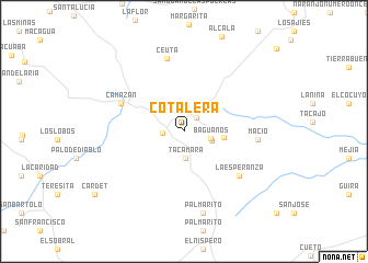 map of Cotalera