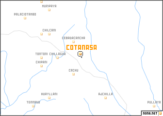 map of Cotanasa