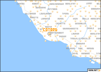 map of Cotard