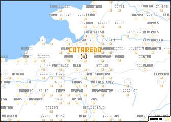 map of Cotaredo