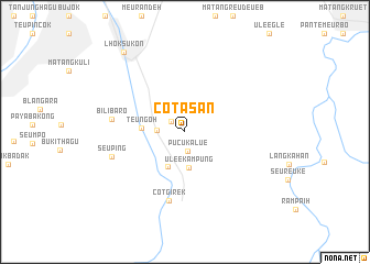 map of Cotasan