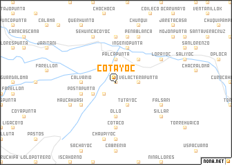 map of Cotayoc