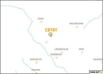 map of Cotay