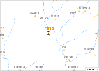 map of Cota