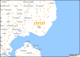 map of Cotcot