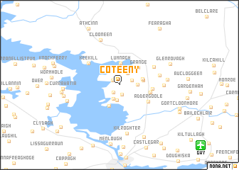 map of Coteeny