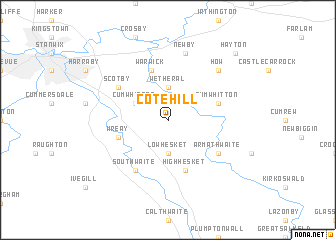 map of Cotehill