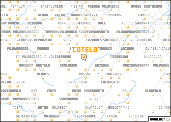 map of Cotelo