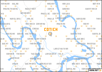 map of Cổ Tich