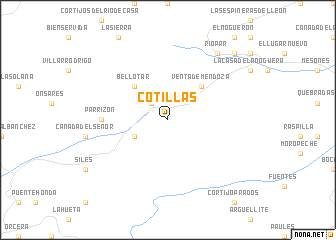 map of Cotillas