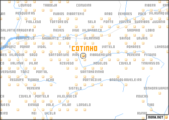 map of Cotinho