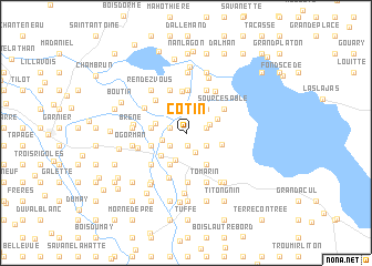 map of Cotin