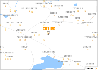 map of Cotiro