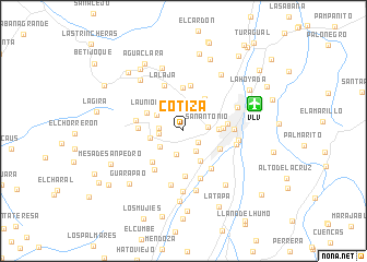 map of Cotiza